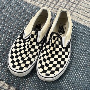 Vans Unisex Classic Slip On Checkerboard Sneakers